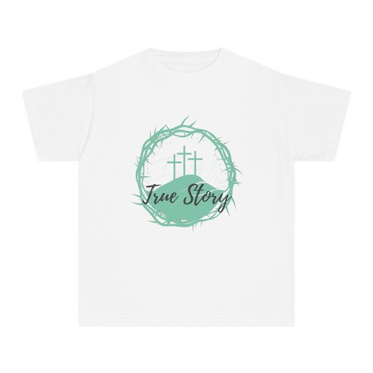 True Story Design with Crosses- Easter Spring Kids Tee