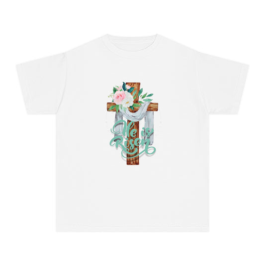 Youth 'He Is Risen' Inspirational Tee - Perfect for Easter Celebrations