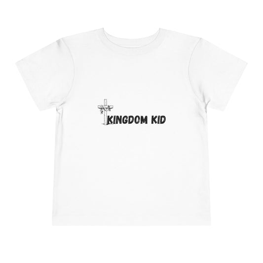 Toddler T-Shirt Kingdom Kid Faith Christian Tee