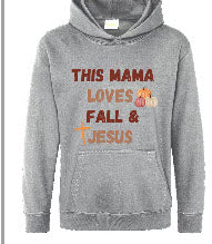 Fall Mama Jesus Lover Hoodie