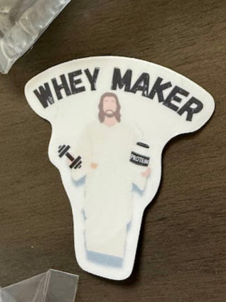Whey Maker Sticker