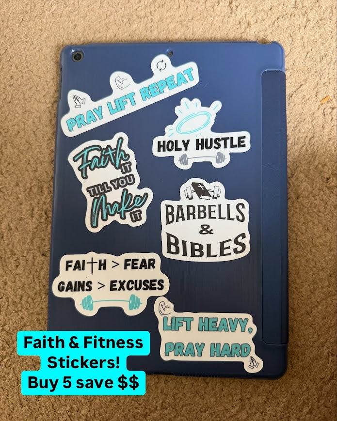 Faith Stickers, Keychains & More!