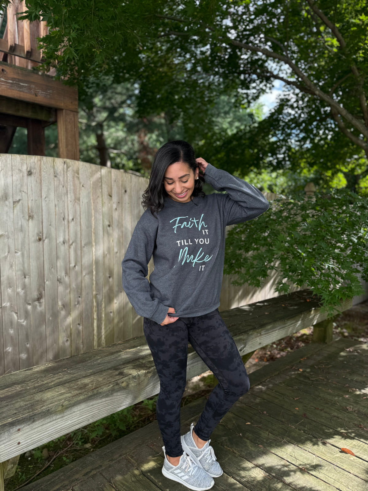 Faith it till you make it Sweatshirt