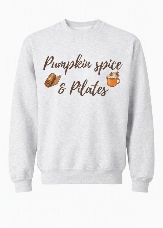 Pumpkin Spice and Pilates Crew neck