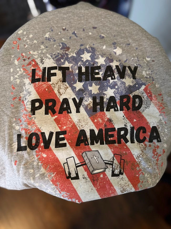 Lift Heavy Pray Hard Sweatshirt